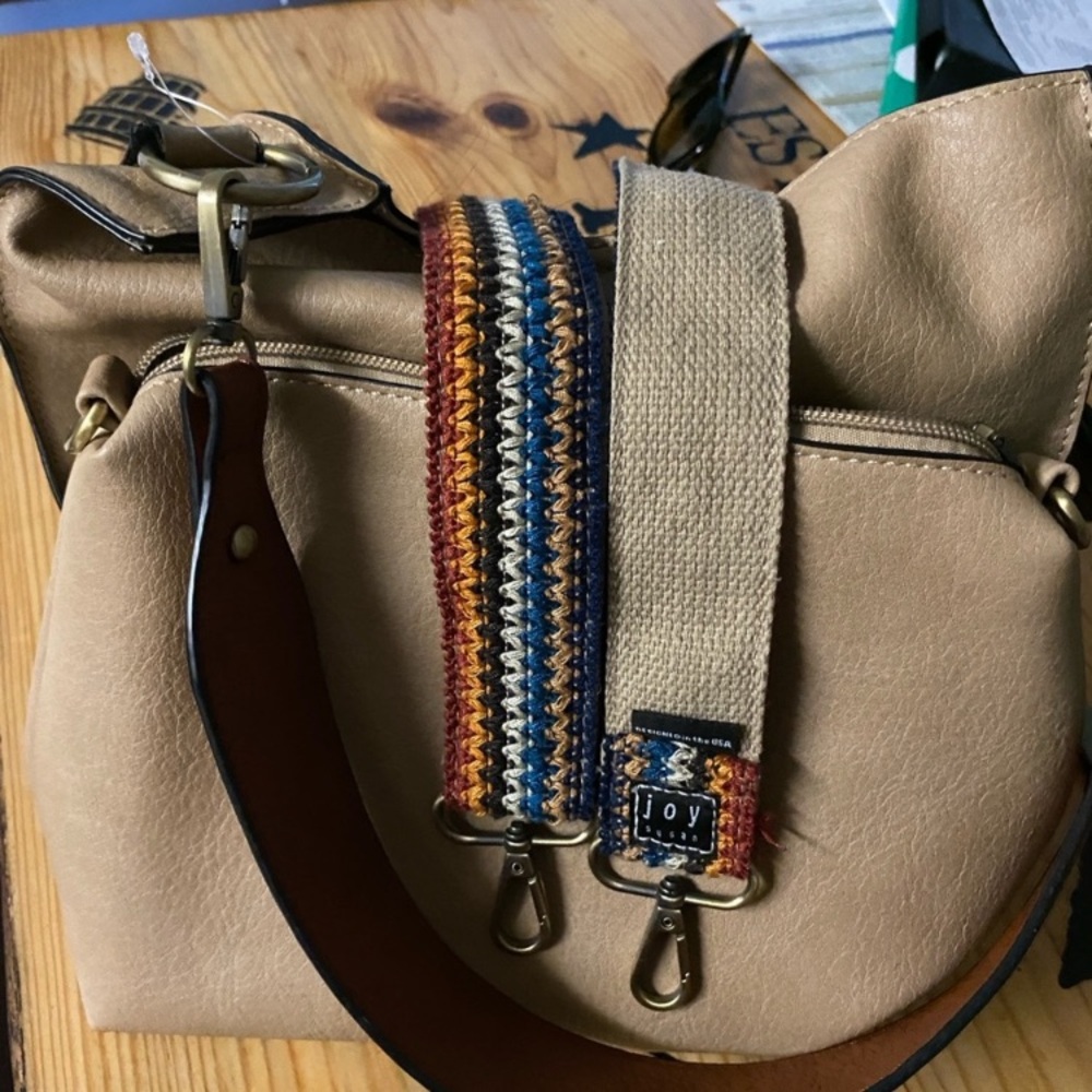 💕 Jen &Co Bag set with 2 straps and 2 bags. Like new. Western look. - Picture 9 of 13